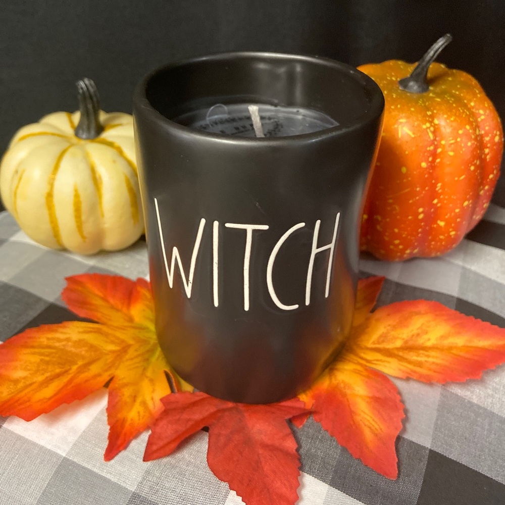 Rae Dunn WITCH Candle (Vanilla Pumpkin)
